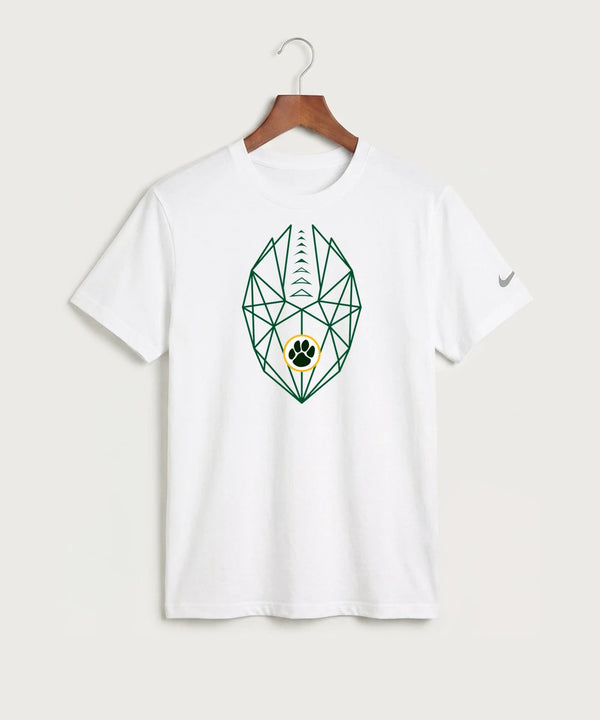 Ashwaubenon High School Football (Boys) (Sandbox) - White Nike Swoosh Sleeve rLegend Tee NKDX8730