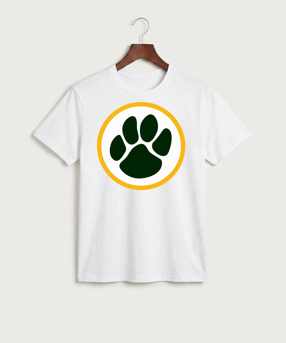 Ashwaubenon High School Football (Boys) (Sandbox) - White Port & Co Core Cotton Tee. PC54