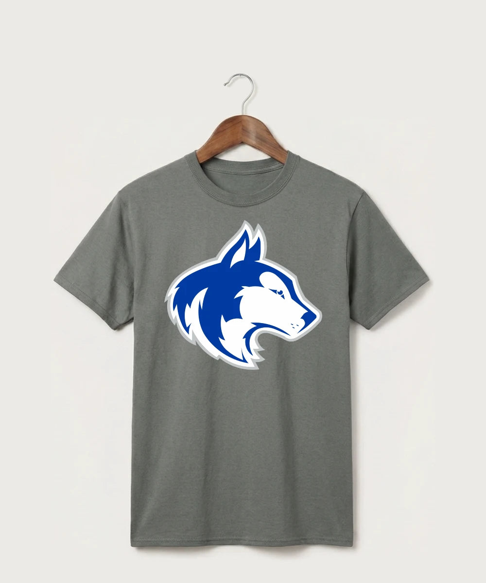 Owatonna High School Volleyball (Girls) - Medium Grey Port & Co Core Cotton Tee. PC54