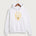 Clearbrook Gonvick High School Football (Boys) - White Port & Co Core Fleece Pullover Hooded Sweatshirt. PC78H