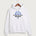 Owatonna High School Volleyball (Girls) - White Port & Co Core Fleece Pullover Hooded Sweatshirt. PC78H