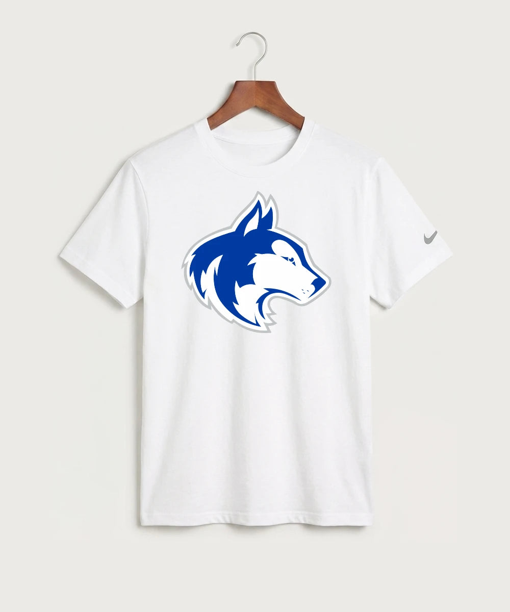 Owatonna High School Volleyball (Girls) - White Nike Swoosh Sleeve rLegend Tee NKDX8730
