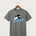 Long Prairie Grey Eagle High School Football (Boys) - Medium Grey Port & Co Core Cotton Tee. PC54