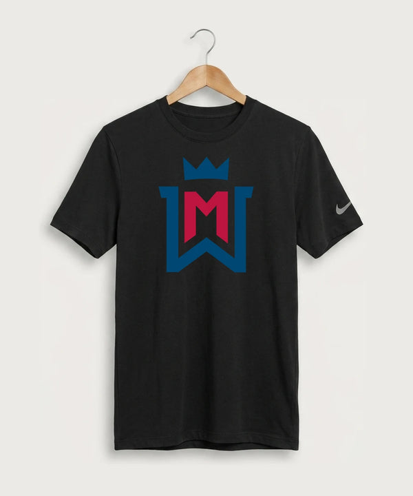 Watertown Mayer High School Football (Boys) - Black Nike Swoosh Sleeve rLegend Tee NKDX8730