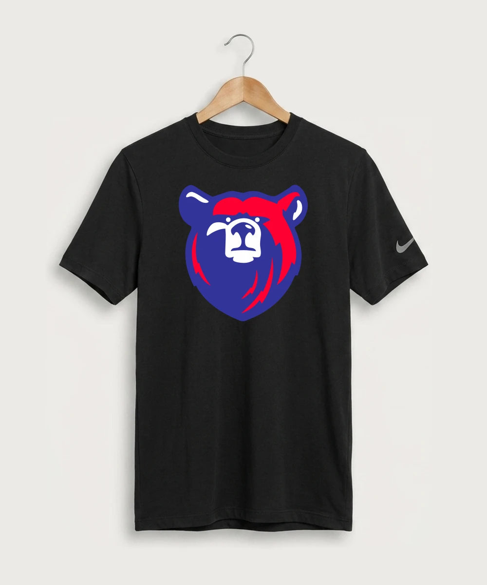Bertha Hewitt High School Football (Boys) - Black Nike Swoosh Sleeve rLegend Tee NKDX8730