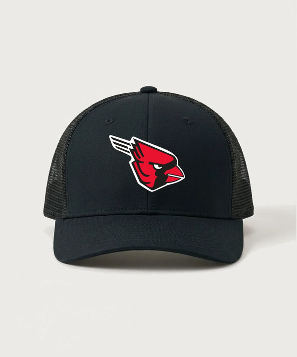 Forreston Cross Country - Black/ Black Sport-Tek Club Trucker Cap STC46
