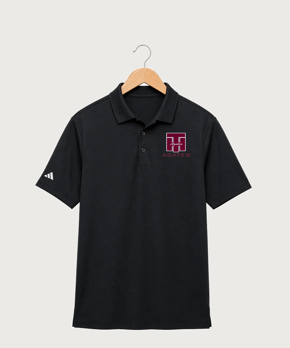 Two Harbors High School Football (Boys) - Black Polo