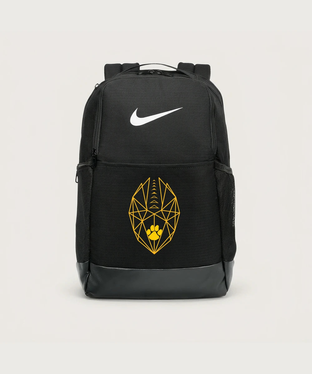 Plainview Elgin Millville H S Football (Boys) - Black Nike Brasilia Medium Backpack NKDH7709