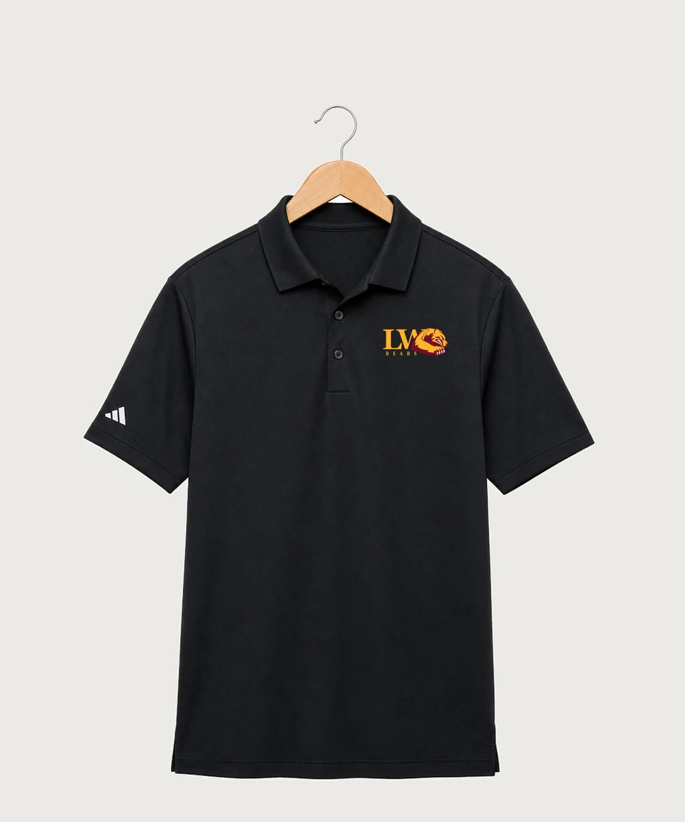 Lake of the Woods High School Football (Boys) - Black Polo