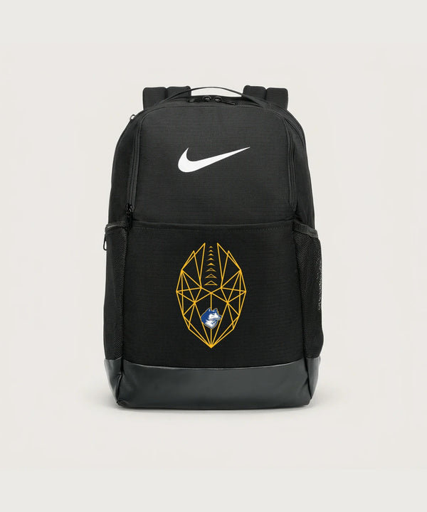 Bigfork Senior High School Football (Boys) - Black Nike Brasilia Medium Backpack NKDH7709