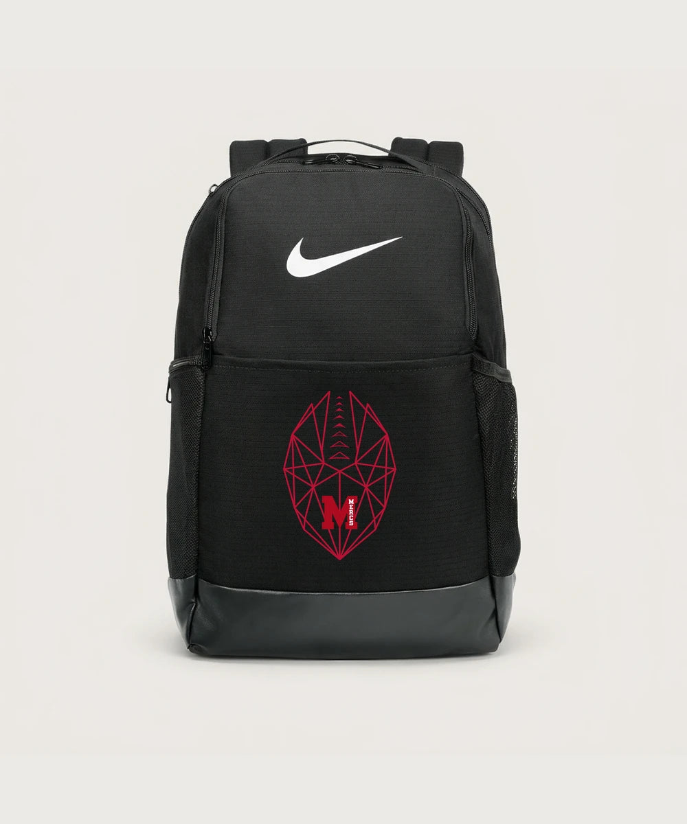 Mcgregor High School Football (Boys) - Black Nike Brasilia Medium Backpack NKDH7709
