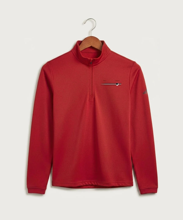 GF E2E Test 06 Girls Golf - Power Red Men's Ultimate365 Lightweight Quarter-Zip Pullover