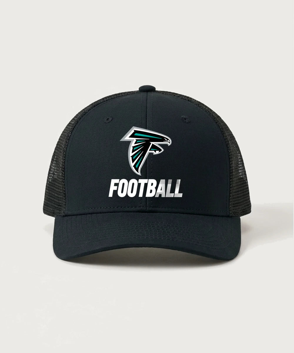 Fillmore Central High School Football (Boys) - Black/ Black Sport-Tek Club Trucker Cap STC46