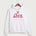 Duluth East High School Cheer (Coed) - White Port & Co Core Fleece Pullover Hooded Sweatshirt. PC78H