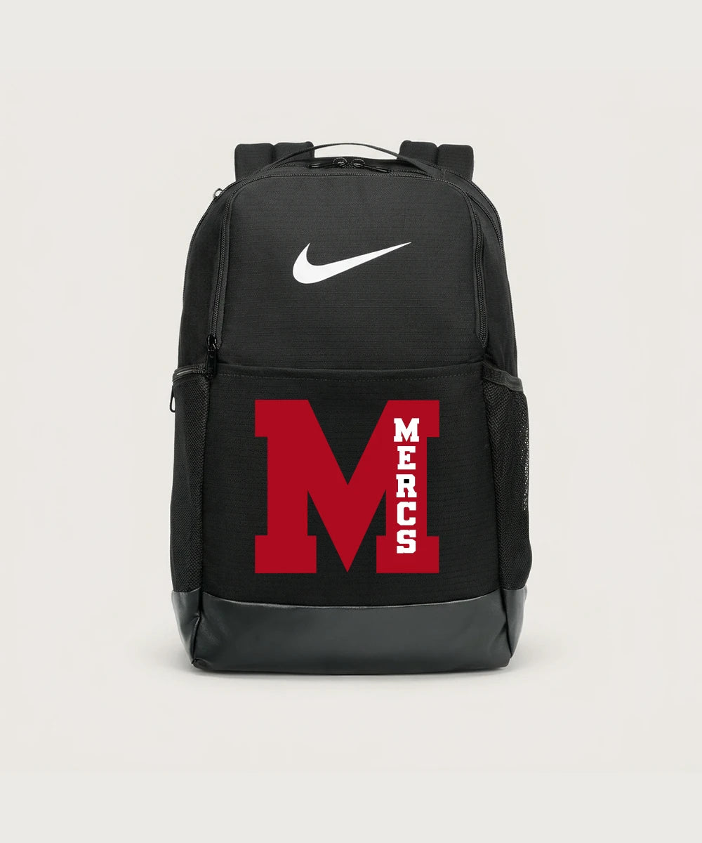 Mcgregor High School Volleyball (Girls) - Black Nike Brasilia Medium Backpack NKDH7709