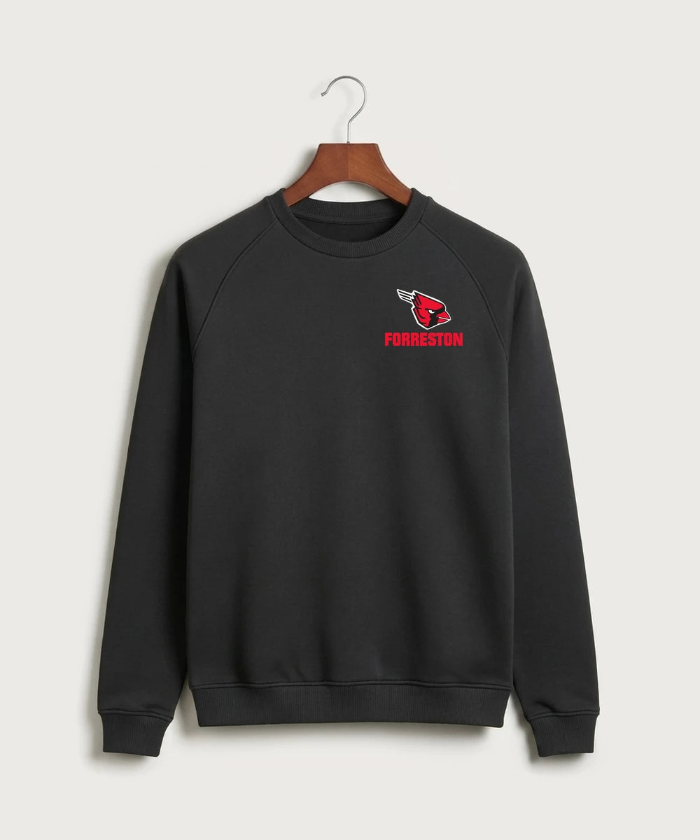 Forreston Softball - Black Crewneck