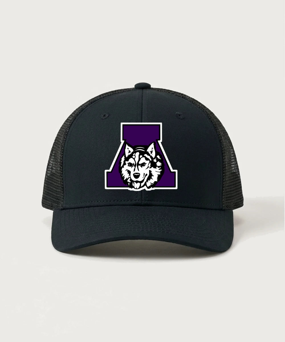 Albany High School Football (Boys) - Black/ Black Sport-Tek Club Trucker Cap STC46