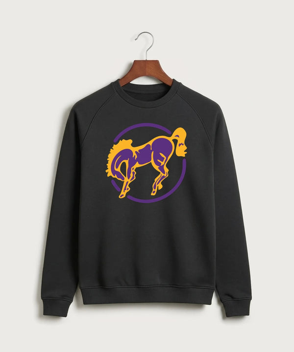 International Falls High School Football (Boys) - Black Crewneck