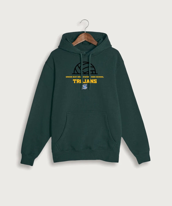 Green Bay Southwest High School Volleyball (Girls) - Sport Green Hoodie Value