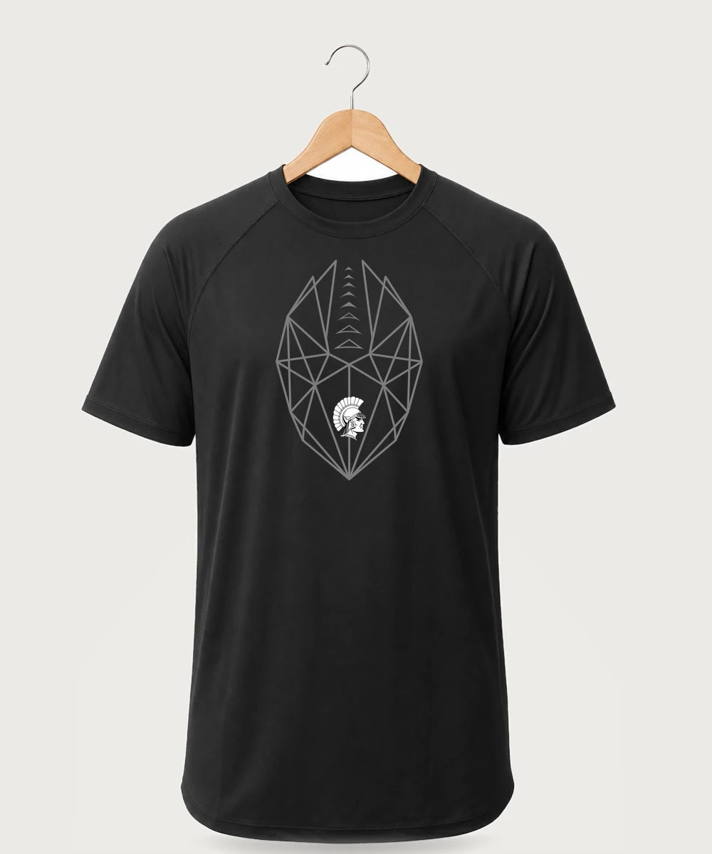 GF E2E Test 09 Football - Black Tee