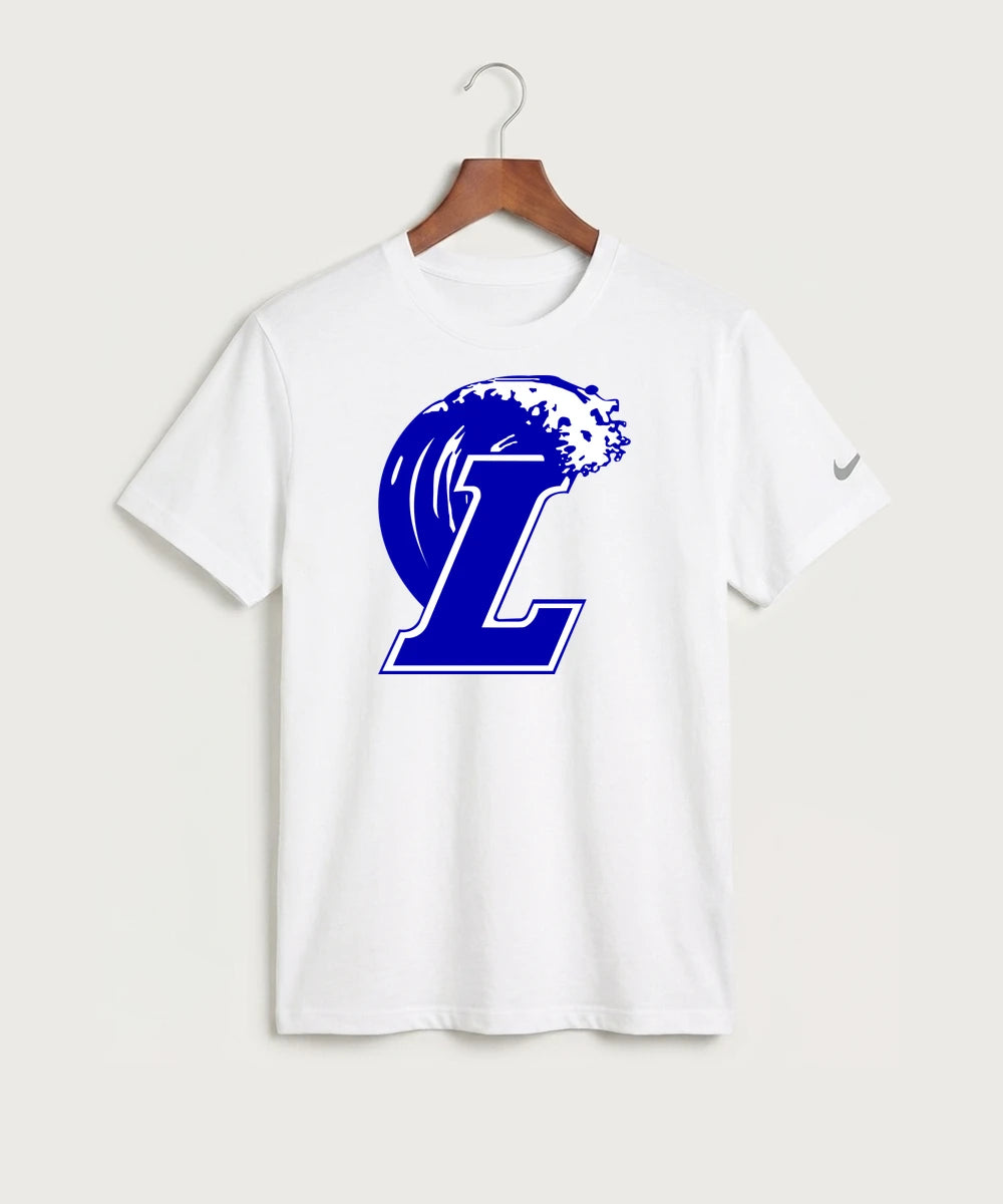 Lakeview High School Football (Boys) - White Nike Swoosh Sleeve rLegend Tee NKDX8730