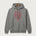 Milaca High School Football (Boys) - Medium Grey Port & Co Core Fleece Pullover Hooded Sweatshirt. PC78H
