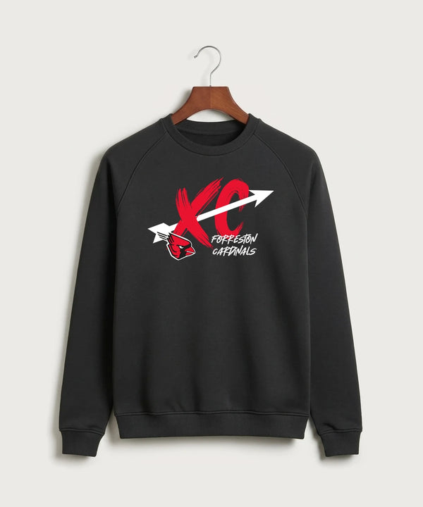 Forreston Cross Country - Black Crewneck