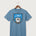 Janesville Waldorf Pemberton Volleyball (Girls) - Tundra Blue Port & Co Core Cotton Tee. PC54