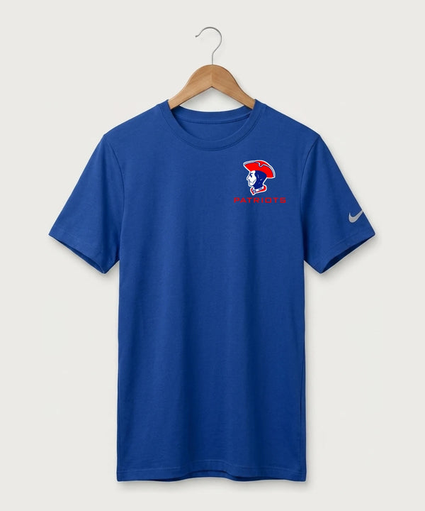 Hills-Beaver Creek High School Volleyball (Girls) - Game Royal Nike Swoosh Sleeve rLegend Tee NKDX8730