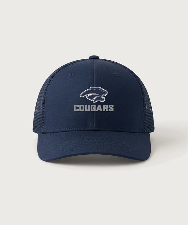 Zumbrota Mazeppa High School Volleyball (Girls) - True Navy/ True Navy Sport-Tek Club Trucker Cap STC46