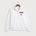 Alden-Conger-Glenville Emmons High School Football (Boys) - White Nike Club Fleece Sleeve Swoosh 1/2-Zip NKDX6718