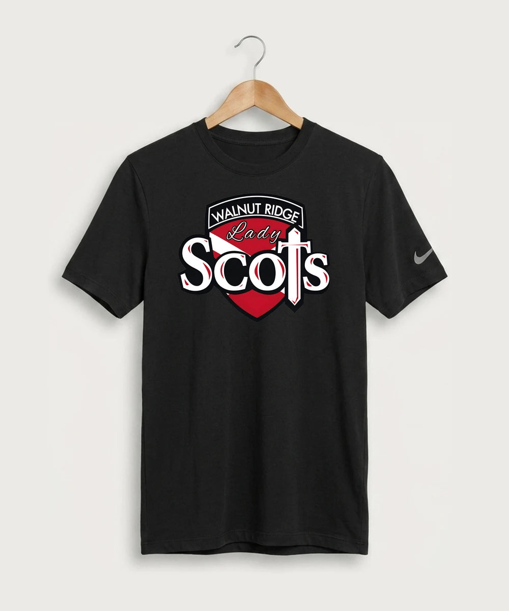 Walnut Ridge High School Basketball Team Store - Black Nike Swoosh Sleeve rLegend Tee NKDX8730