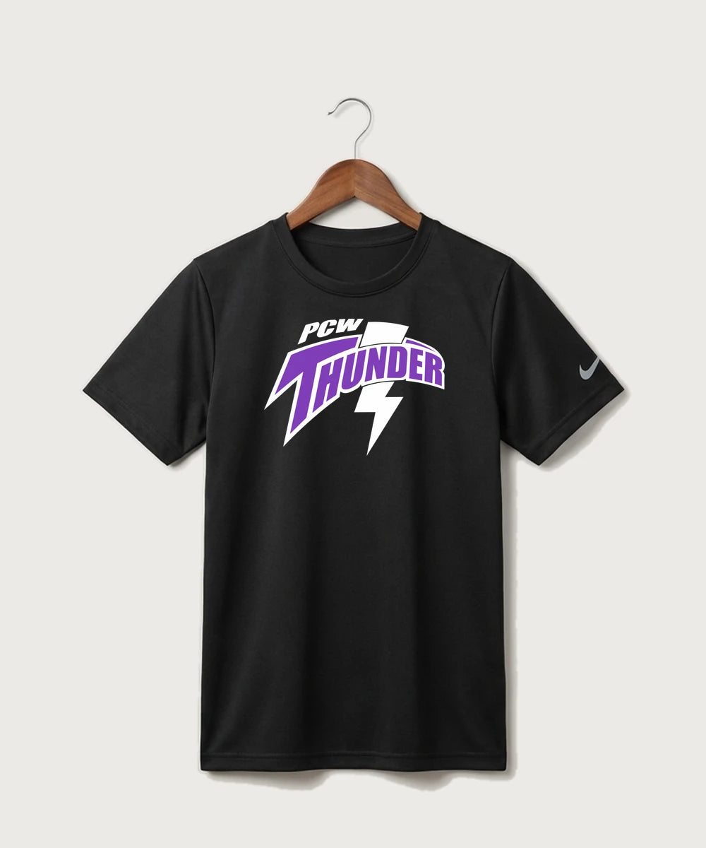 Polk County West Football (Boys) - Black Nike Youth Swoosh Sleeve rLegend Tee NKDX8787
