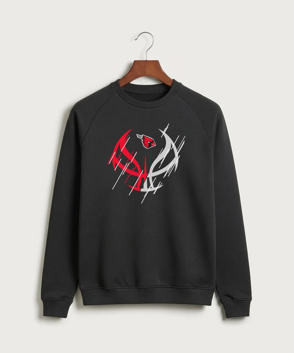Forreston Basketball - Black Crewneck