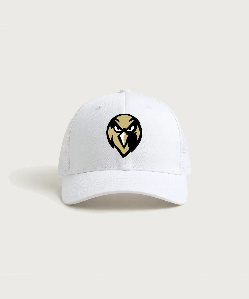 Hudson Catholic High School Soccer Team Store - White/ White Sport-Tek Club Trucker Cap STC46