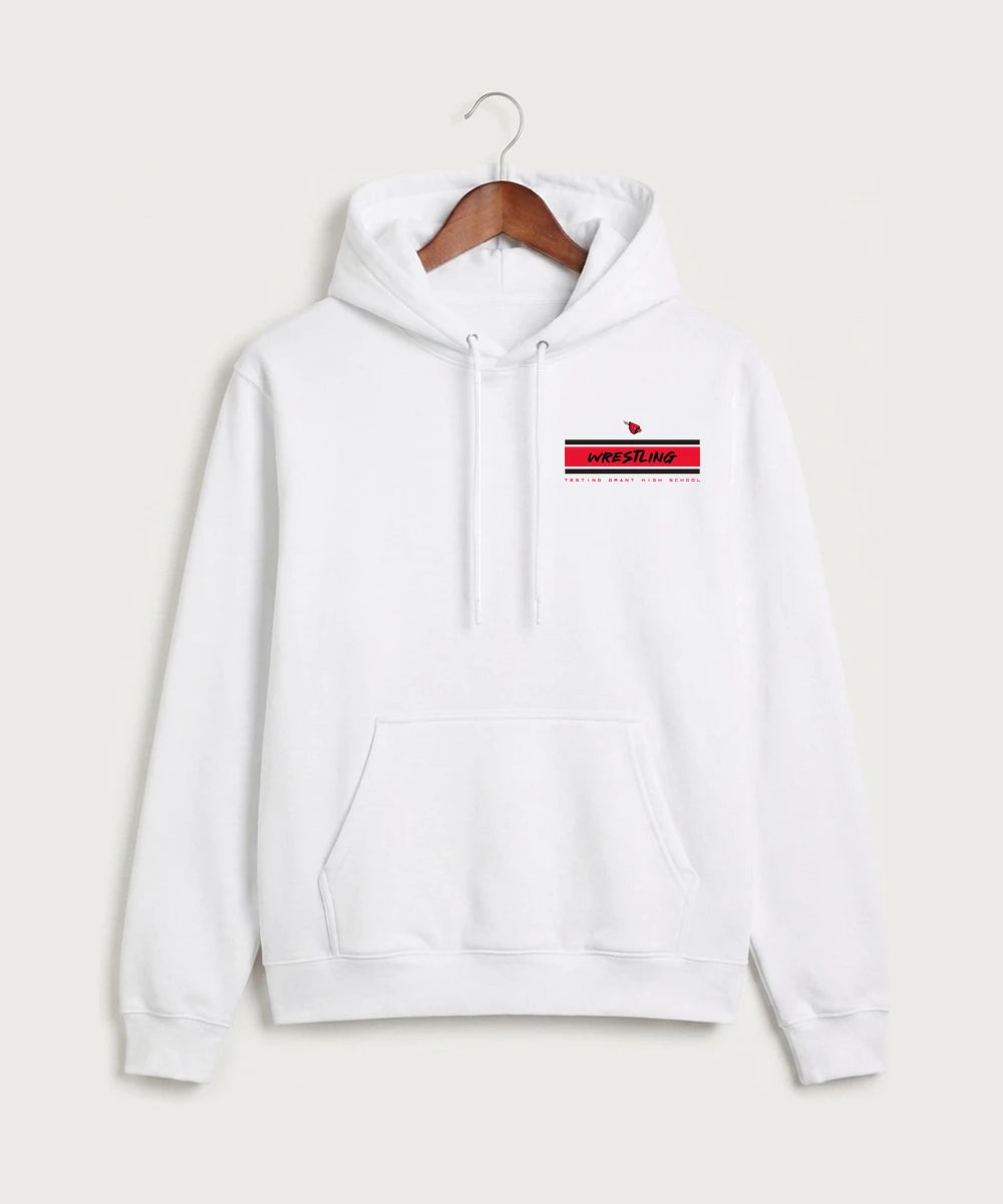 GF E2E Test 01 Wrestling - White Hoodie Value