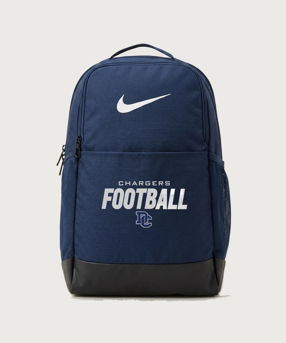 Dassel Cokato High School Football (Boys) - Midnight Navy Nike Brasilia Medium Backpack NKDH7709