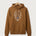 Bemidji High School Football (Boys) - Duck Brown Port & Co Core Fleece Pullover Hooded Sweatshirt. PC78H