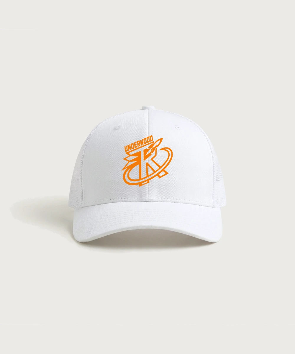 Underwood High School Football (Boys) - White/ White Sport-Tek Club Trucker Cap STC46