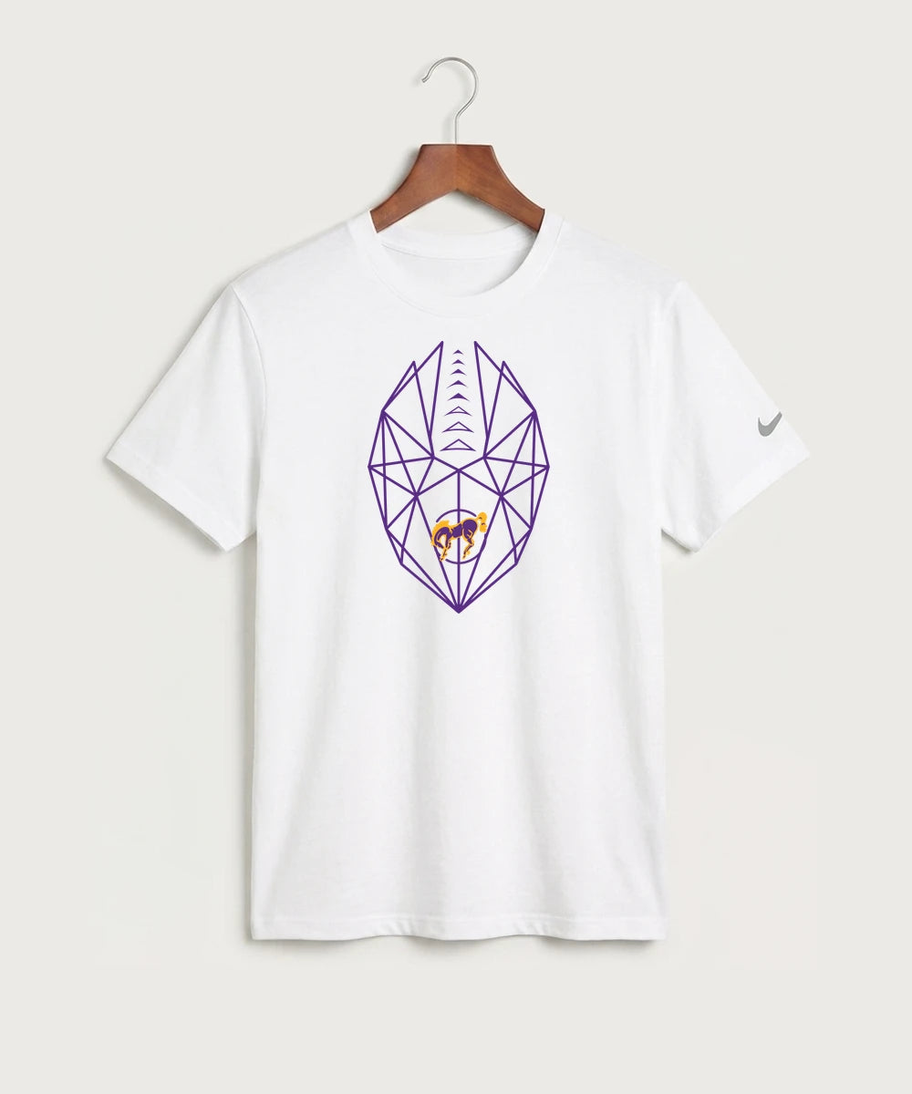 International Falls High School Football (Boys) - White Nike Swoosh Sleeve rLegend Tee NKDX8730