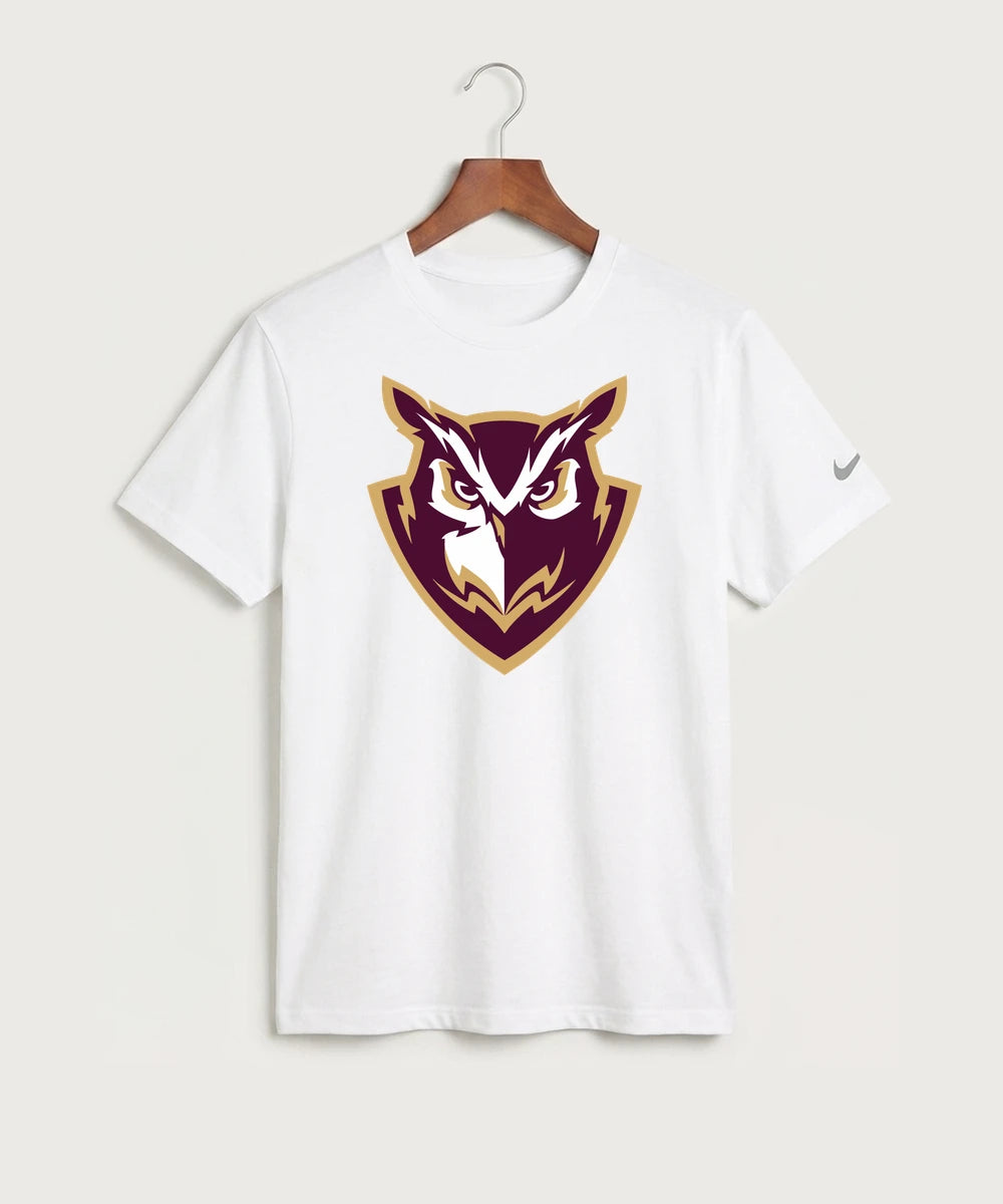 Hancock High School Football (Boys) - White Nike Swoosh Sleeve rLegend Tee NKDX8730