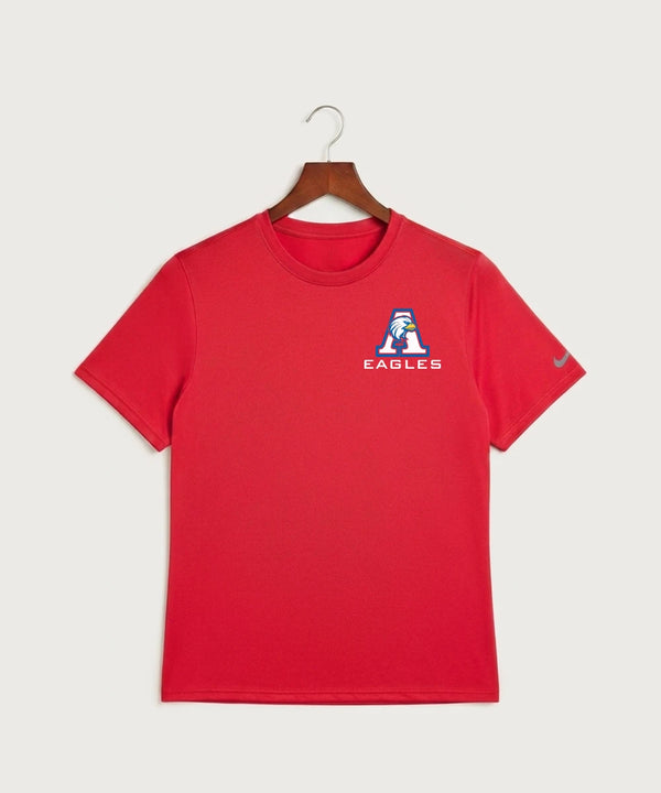Apollo High School Football (Boys) - University Red Nike Swoosh Sleeve rLegend Tee NKDX8730