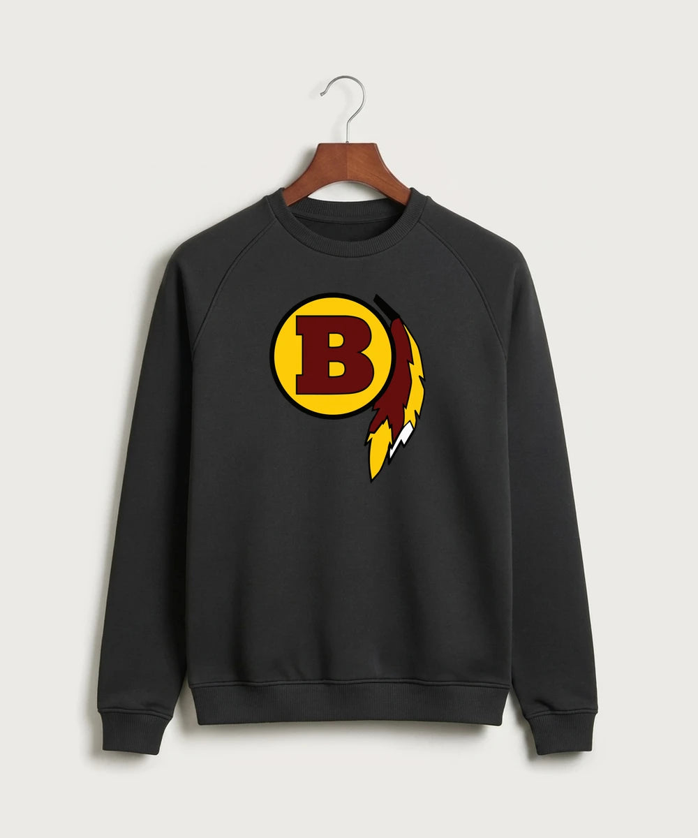 Benson High School Football (Boys) - Black Crewneck