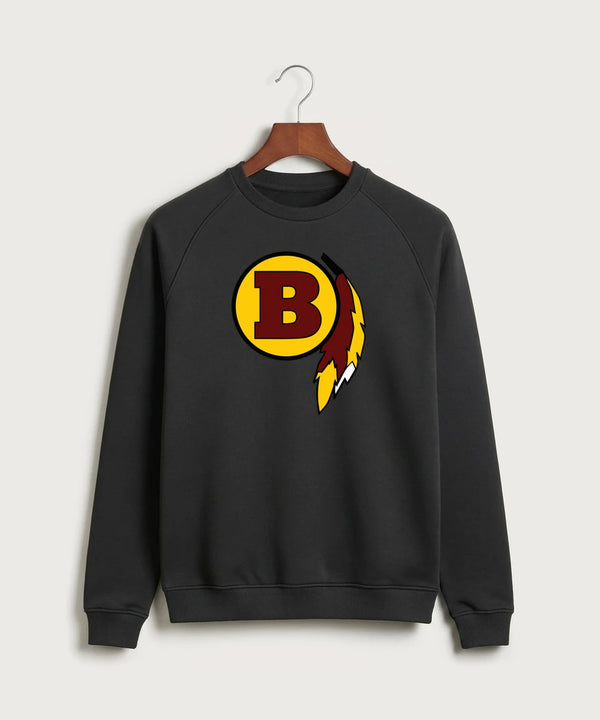 Benson High School Football (Boys) - Black Crewneck