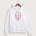 Apollo High School Football (Boys) - White Port & Co Core Fleece Pullover Hooded Sweatshirt. PC78H