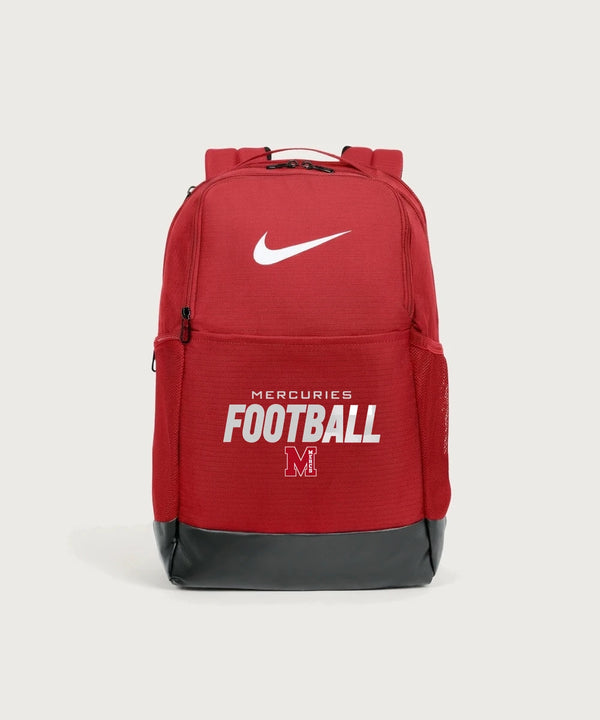 Mcgregor High School Football (Boys) - University Red Nike Brasilia Medium Backpack NKDH7709
