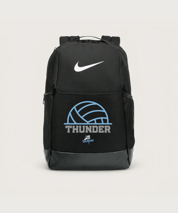 Long Prairie Grey Eagle High School Volleyball (Girls) - Black Nike Brasilia Medium Backpack NKDH7709