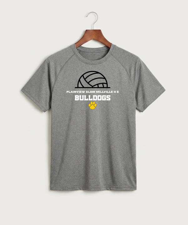 Plainview Elgin Millville H S Volleyball (Girls) - Gray Tee