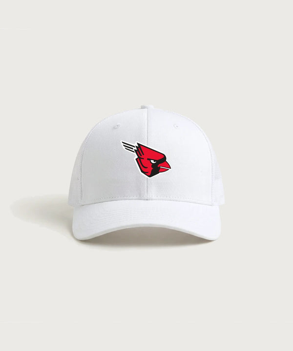 Forreston Basketball - White/ White Sport-Tek Club Trucker Cap STC46