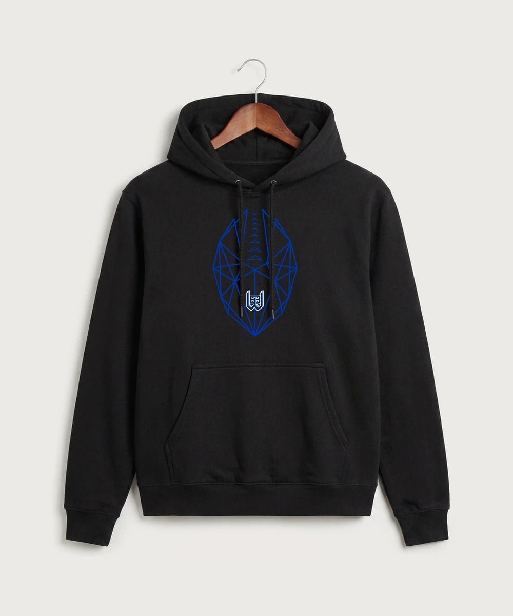 West Bend West High School Football - Black Hoodie Value